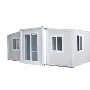 Booth Exhibition Folding Container House with PVC Sliding Window Feature