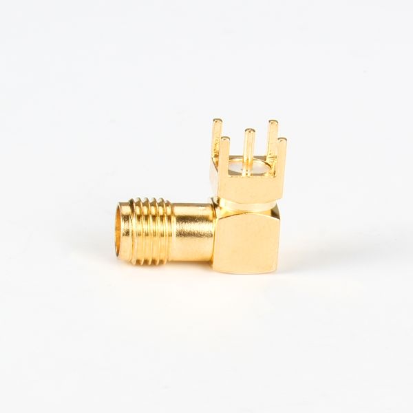 50 Ohm Female PCB Mount Connector SMA-KE-14.5 Gold Plated