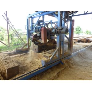 DS2000 Circular Blade Saw Mill Swing Blade Timber Cutting Machine