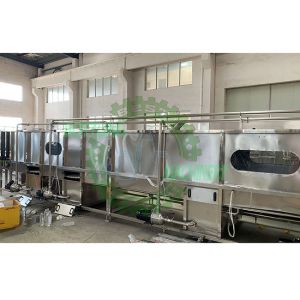 Spay Water Cooling Pasteurizer Tunnel For Juice Bottling Line