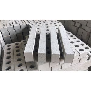 400x75x50 Mm Rough Face Hollow Clay Brick SGS Certificate