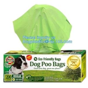 Wholesale Eco Friendly PE Custom Logo Printed Dog Poop Bag Clean Up Bags, Eco Biodegradable Dog Poop Bag For Pet from china suppliers