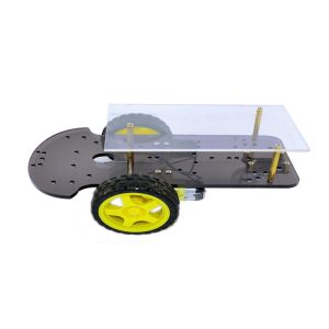 2 Layer Line Tracing Arduino Car Robot , Two Wheel Drive Smart Car Kits