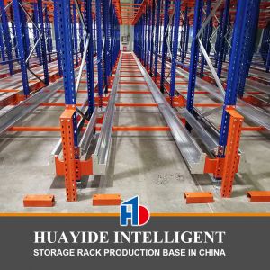 Wholesale B37 Warehouse Storage Shelves Heavy Duty Radio Shuttle Car Pallet Racking System Steel Stacking Racks &amp; Shelves from china suppliers