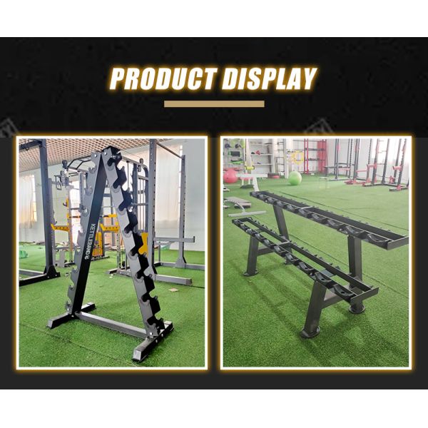 Gym Equipment Manufacturer /Two-Tier Dumbbell Rack
