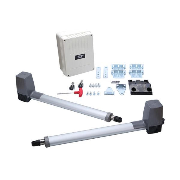 Quality GSM WIFI MOBILE CONTROL 80W Solar Swing Gate Opener 2.5m Length Remote Control for sale