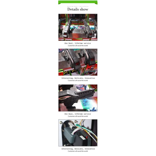 2 Players 145W Electronic Shooting Arcade Machines