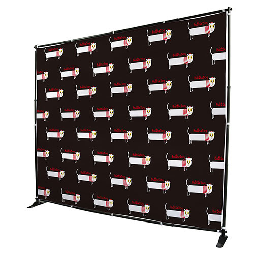 Quality Custom Telescopic Backdrop Stand , Step Repeat  Adjustable Banner Stand for sale