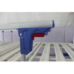 Three Cranks Manual ICU Medical Bed 80MM Frame 159Kg Three Cranks