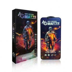 Wholesale 18D Airbag Full Glue 2.5D Glass Screen Protector Anti Blue Purple Light Screen Protector For IPhone Samsung from china suppliers