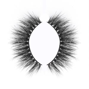 Fluffy 25mm Cruelty Free False Eyelashes With 3D Efficient