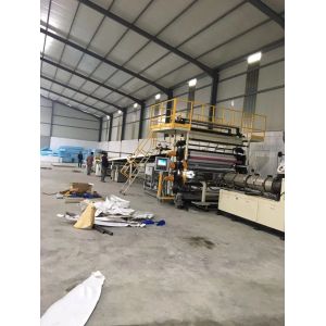 Customized 80/156 PVC Marble Sheet Machine 400Kg/H Output