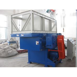 PLC Control Plastic Shredder Machine With Good Shaft Structure Design