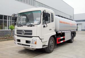 China Oil Dispenser Fuel Delivery Truck Q235 Carbon Steel Material Left Hand Driving on sale