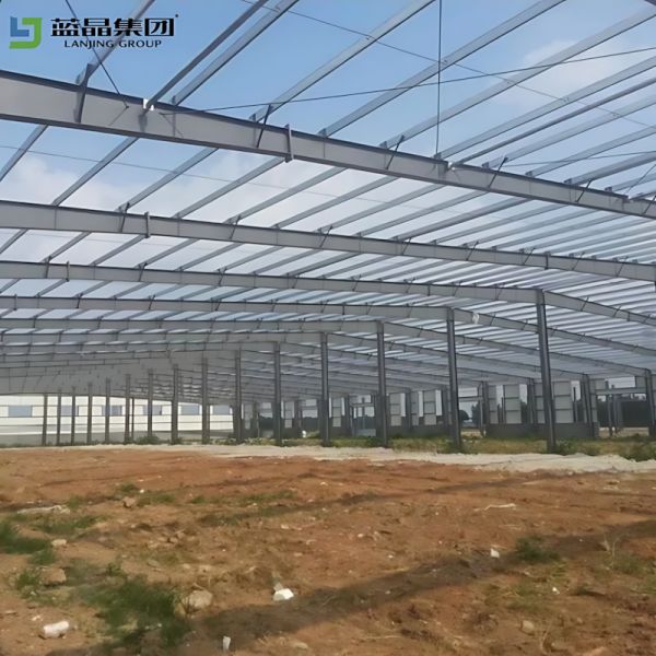 Quality 3D Modeling Steel Structure Warehouse Bolted Connection Steel Fire Prevention for sale