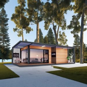 Customized Color 20ft 40ft Foldable Prefab Modular Mobile Home Modern Design