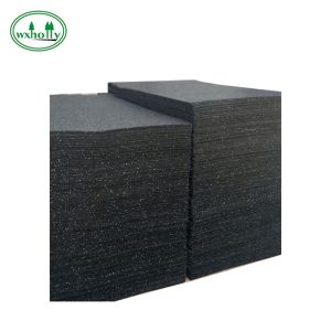 High Density Eco-friendly Shockproof Fireproof 1.5CM Gym Floor Rubber Mat