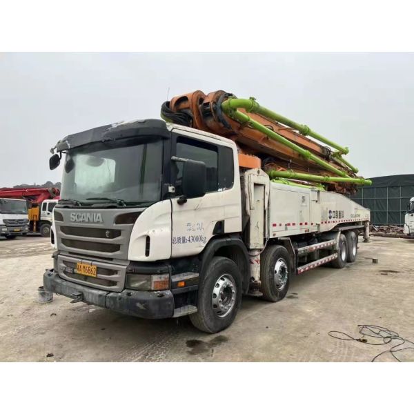 Zoomlion 56m Contractor Used Concrete Pump Second Hand Equipment