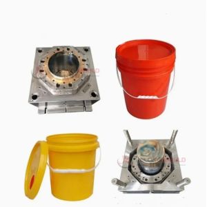 4L 10L 20L Round Plastic Pail Mould PP Paint Bucket Injection Mould