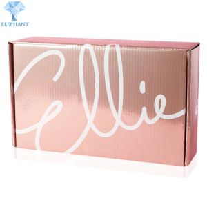 800gsm-2000gsm Rigid Board Flat Corrugated Boxes Spot UV Standard Diecut