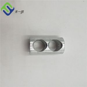 Crossed Wire Playground Rope Connector Parallel 16mm Aluminium
