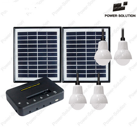 Quality Portable Solar System with 3 Lamps and Mobile Phone Charging 10W20W mini solar home system for sale