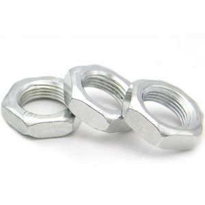 M6 M8 Carbon Steel Hex Metal Nut HEXAGON THIN Metal NUT Galvanized Grade 8.8