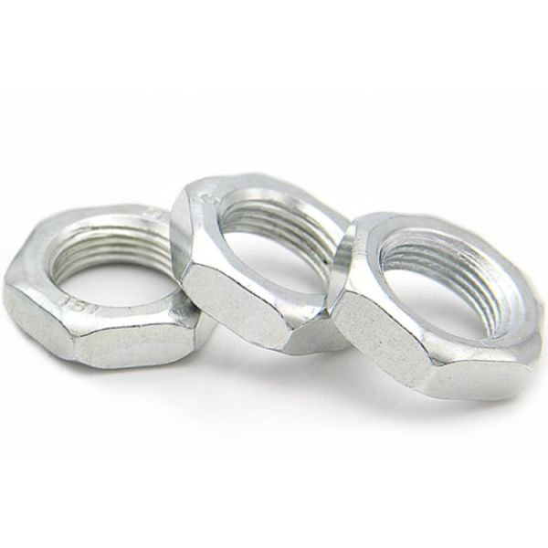 M6 M8 Carbon Steel Hex Metal Nut HEXAGON THIN Metal NUT Galvanized Grade 8.8