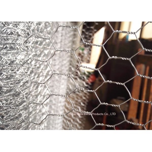 Quality Durable Electro Galvanized Gabion Wire Mesh Fence / Rabbit Wire Netting for sale