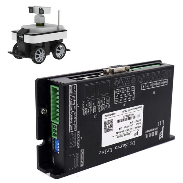 DC24V 12A Incremental Encoder Low Voltage Servo Drive For Robotic AGV Transporte