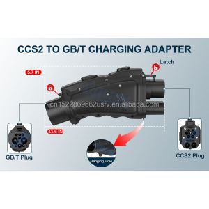 OLINK Electric Vehicle Ccs2 to Gb/t Adapter 200A Dc Car Adapter Ccs2 to Gbt