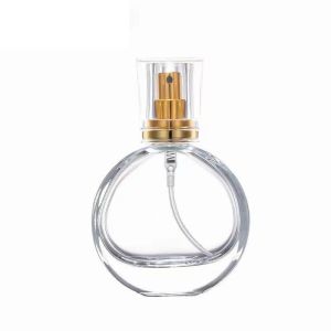 30ml 50ml 100ml Cuboid Shape Glass Perfume Mist Bottle