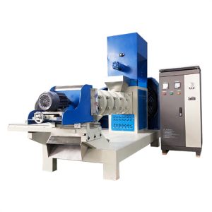 1.5cm Dia Floating Fish Pet Feed Production Line Extruder Machine 17*1.2*2.2m