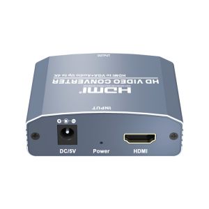 HDMI to VGA, + R/L Audio ,AV Signal Converter