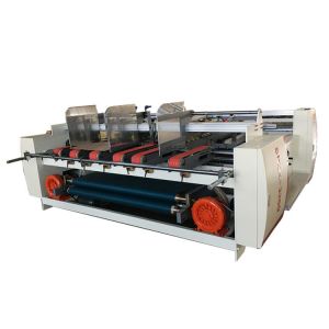 380volt 2800mm Carton Folder Gluer Machine High Performance