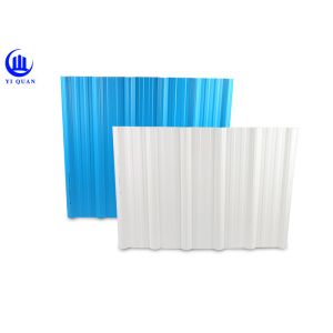 Light Weight Multilayer PVC UPVC Plastic Roof Tiles For Steel Factory