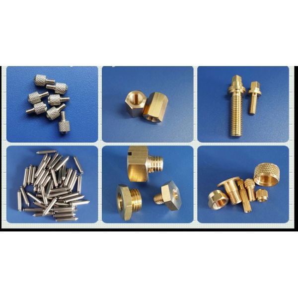 Brass Milling Basic Electrical Components Made By High Precision CNC Machines