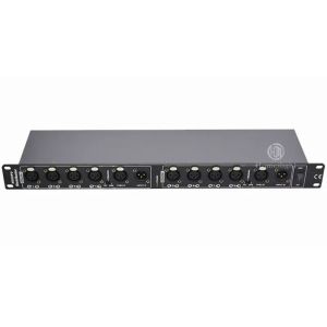 8 Way DMX Splitter Isolator Signal Amplifier For Stage Lighting Moving Head