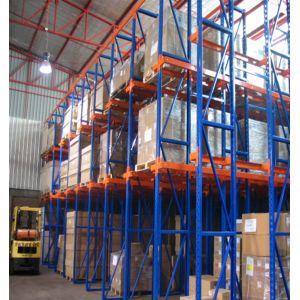 Stainless Steel Metal High Density Pallet Racking System For Cold Room