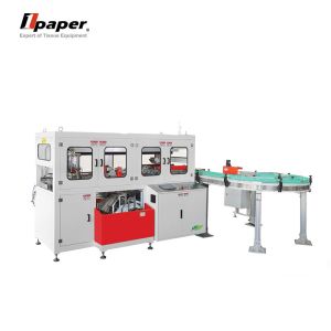 High Speed Facial Tissue Packing Machine with 4KW Hot Melt Power and CE