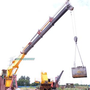 China Telescopic Boom Hydraulic Marine Cranes Shipboard Offshore 5T 15M 10m / Min on sale