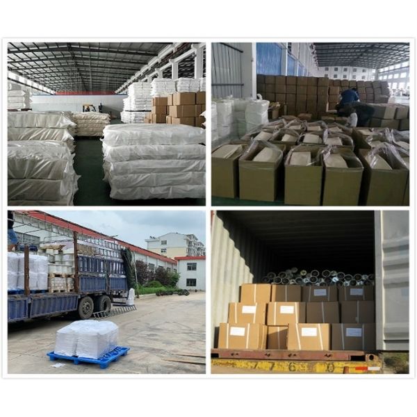 Black Fiberglass Filter Bag For Cement Plant Corrosion Resistance 5