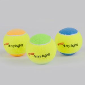 Polyester Felt Rubber Indestructible Tennis Ball Custom