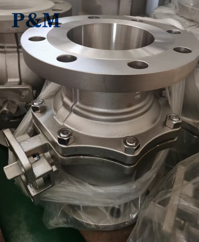 JIS10K stainless steel SCS13 2-PC ball valve