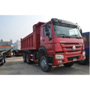 ZZ3257N3847A 6x4 Sinotruk Dump Truck With 9 Tons Front Axle