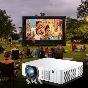 7200 Lumen 4k Laser Projector 3840x2160 Resolution For Outdoor Theater