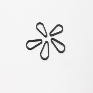 ISO9001 Certified Waterproof Silicone Wine Stopper Vial Stopper Cone for Vials