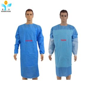 Disposable Sterile Operating Gown Universal Reinforced Reinforced Nonwoven