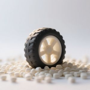Wholesale High Elasticity TPR Rubber Plastic TPE Raw Material Granules Toy Car Tires from china suppliers