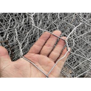 Construction Gabion Box Wall PVC Coated Gabion Wire Mesh
